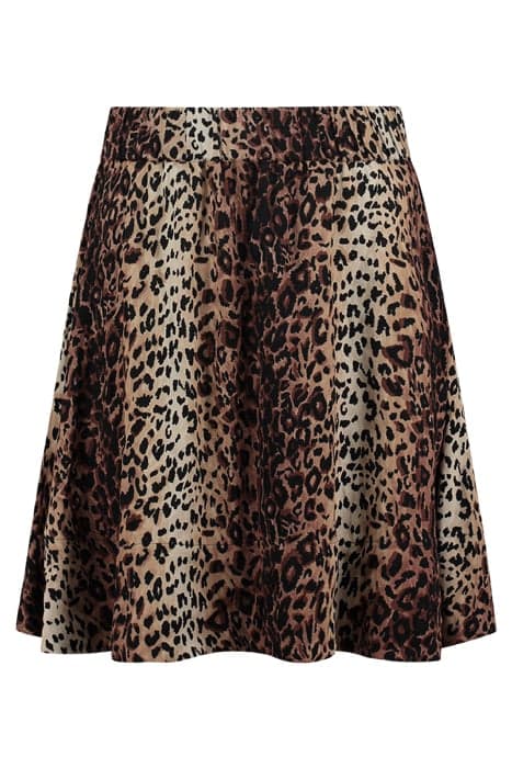 RISO SKIRT BROWN LEOPARD by Fifth House