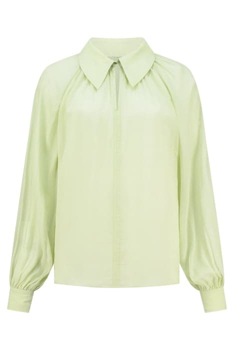 RUNA LOOSE BLOUSE GREEN LIGHT by Fifth House