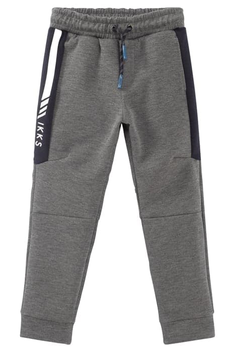 BOYS’ MEDIUM GREY SPORTS JOGGERS WITH SIDE BANDS MEDIUM GREY by IKKS