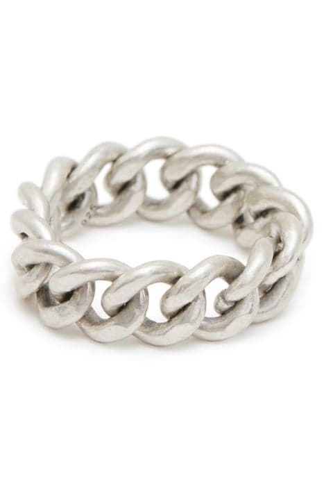 COLT CURB RING WARM SILVER by AllSaints