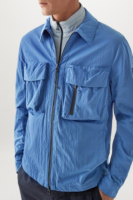 RIFT OVERSHIRT FORWARD BLUE by Belstaff