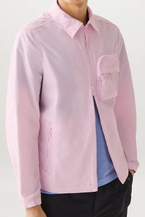 BOARD OVERSHIRT CHALK PINK by Belstaff