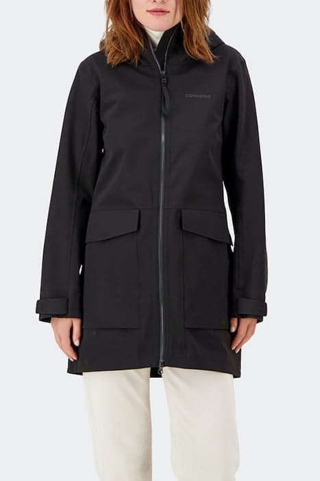 FREDRIKA WNS PARKA BLACK by Didriksons