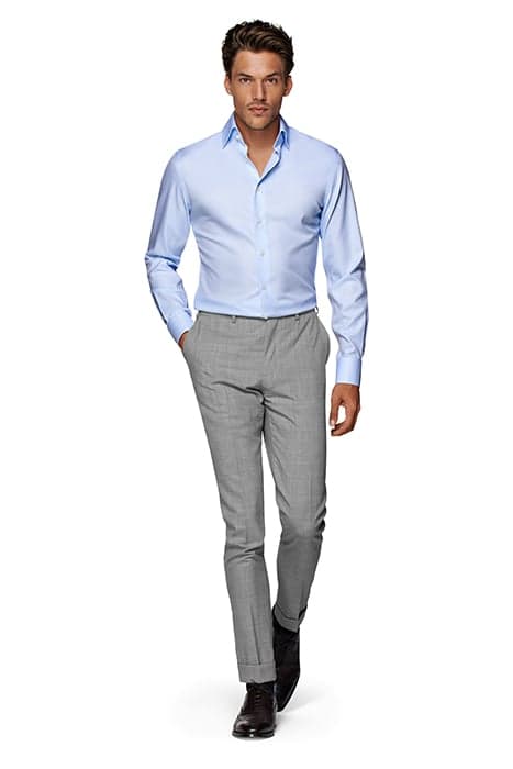 LIGHT BLUE ROYAL OXFORD EXTRA SLIM FIT SHIRT by Suitsupply