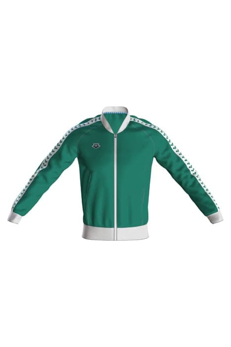 M RELAX IV TEAM JACKET EVERGREEN WHITE EVERGREEN by Arena