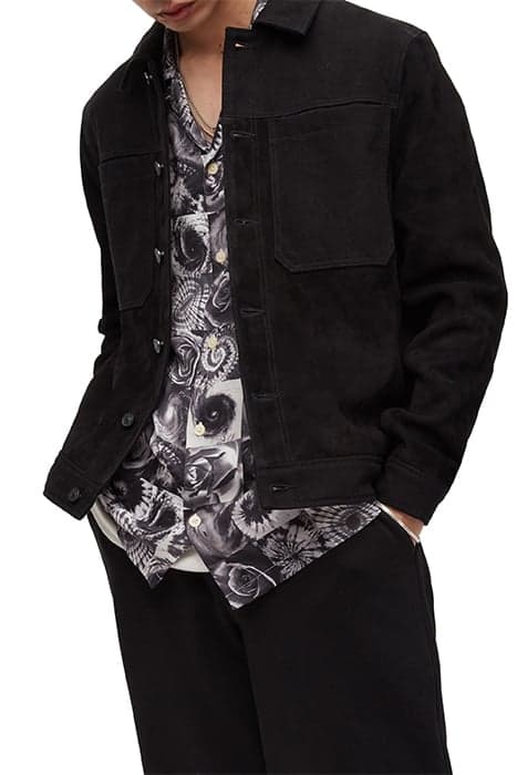 ZEN TRUCKER JACKET BLACK by AllSaints