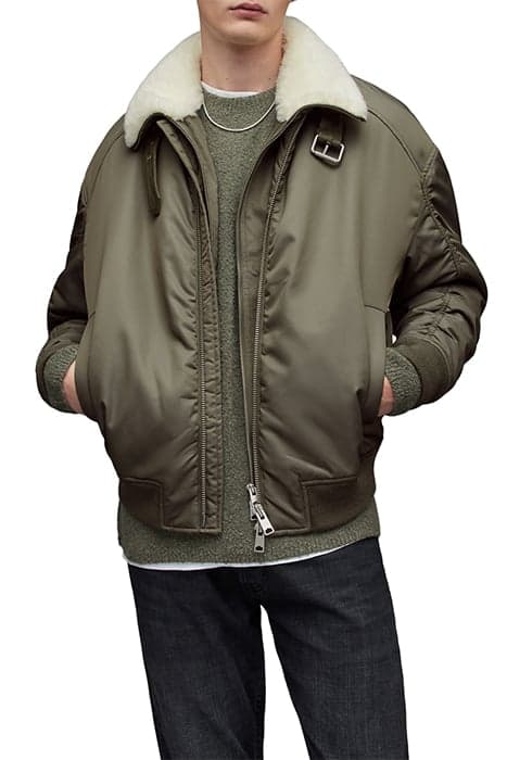 TORIO BOMBER DEEP KHAKI by AllSaints