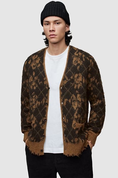 LEOXX CARDIGAN GOLDEN BROWN by AllSaints