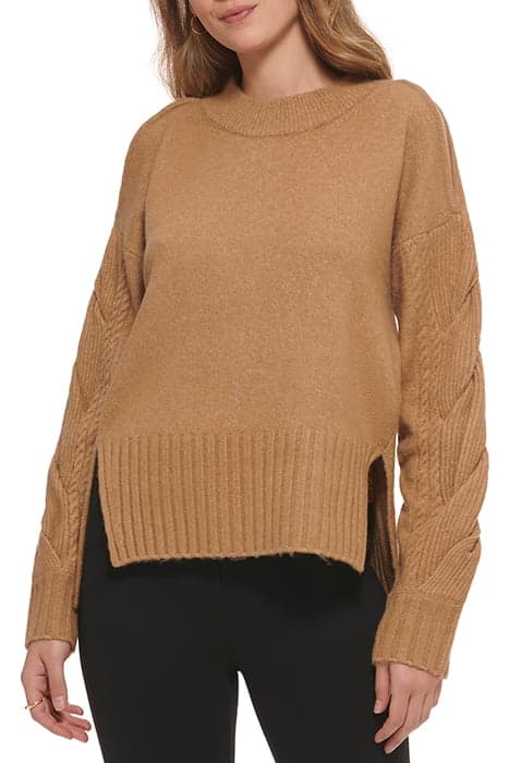 WOMENS SWEATER FAWN by DKNY