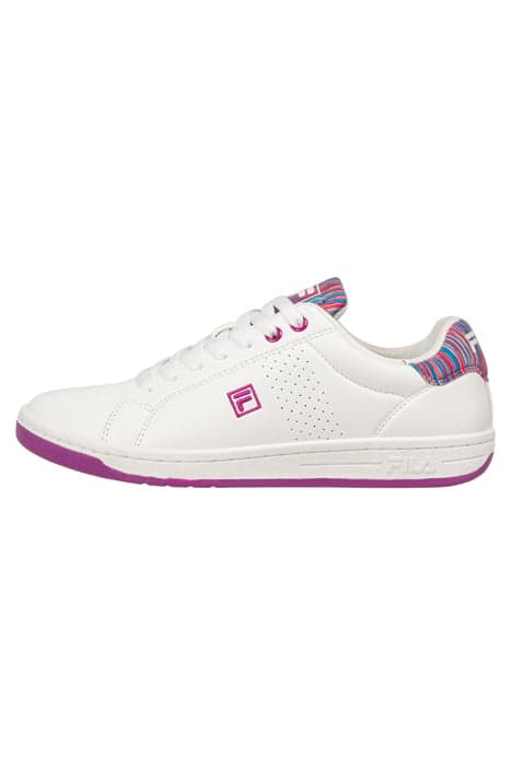 CROSSCOURT 2 NT WMN WHITE-PURPLE ORCHID by FILA