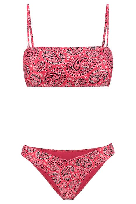 LOLA BIKINI SET POOLSIDE PAISLEY BERRYLICIOUS PINK BERRYLICI by Shiwi