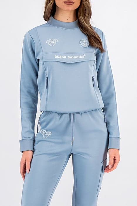 HERA TRACKTOP LIGHT BLUE by Black Bananas