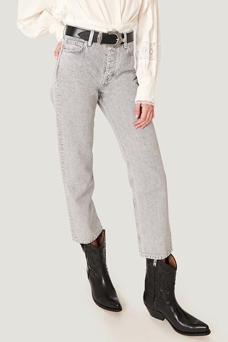 DEEN METALLIC GREY DENIM by IRO Paris