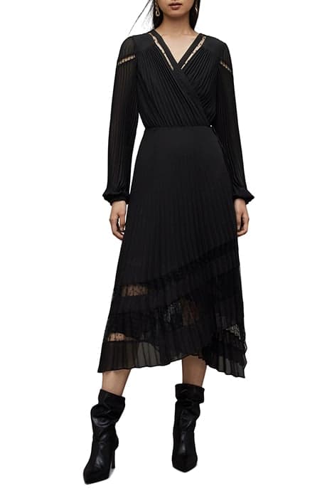 SABRINA DRESS BLACK by AllSaints