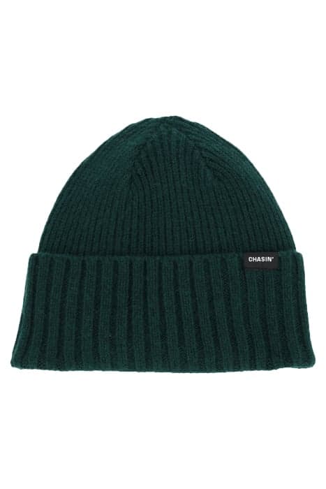 SHUTTLE BEANIE DK.GREEN by CHASIN’