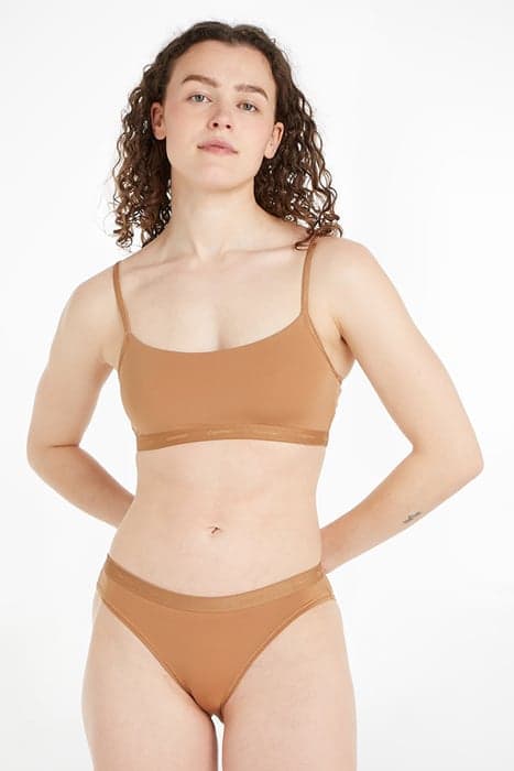 BIKINI (MID RISE) SANDALWOOD by Calvin Klein