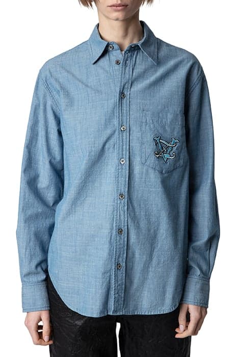 TASKI CHAMBRAY LIGHT BLUE by ZADIG&VOLTAIRE