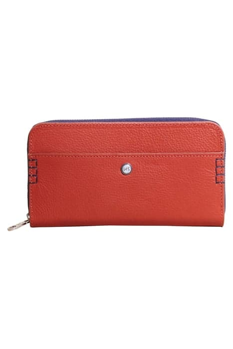 FERN ZIP AROUND PURSE DARK ORANGE by White Stuff