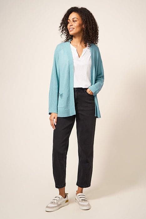 TIANA CARDI LIGHT TEAL by White Stuff