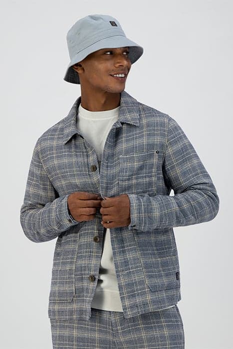 RAILWAY JACKET FANCY CHECK LT. GREY by Dstrezzed