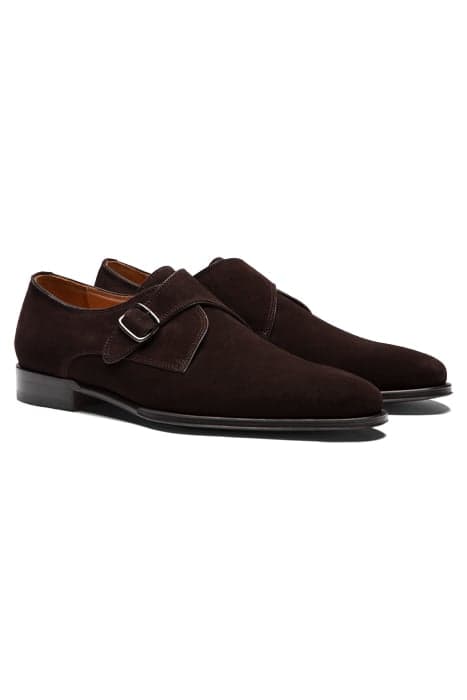 SUEDE-S.MONK-BROWN BROWN by Suitsupply