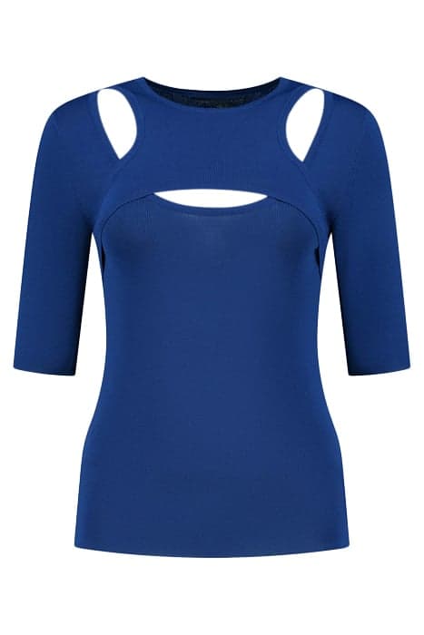 GEKE TOP ROYAL BLUE by NIKKIE