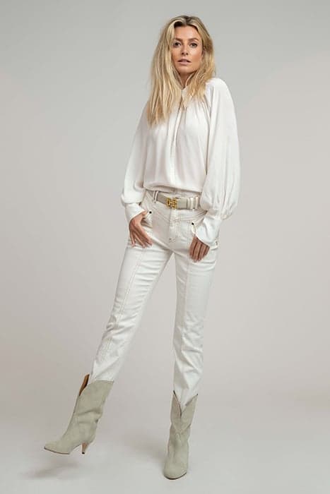 RUBAN BLOUSE OFF WHITE by Fifth House