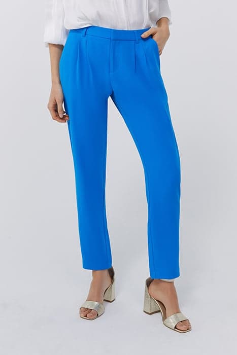 BLUE STRAIGHT SUIT TROUSERS by IKKS