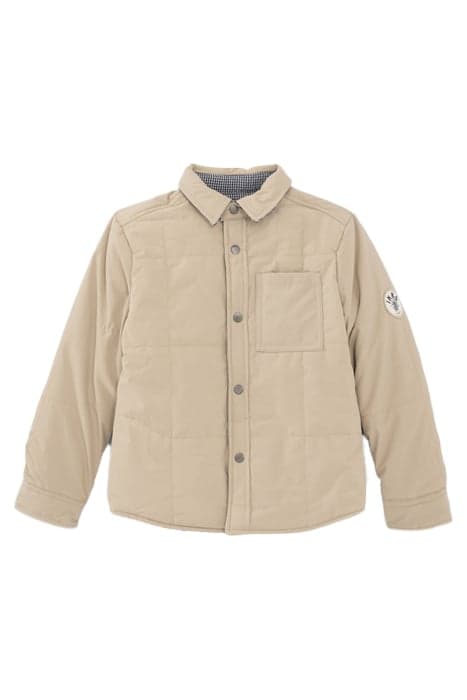 BOYS’ BEIGE/VICHY CHECK REVERSIBLE JACKET by IKKS