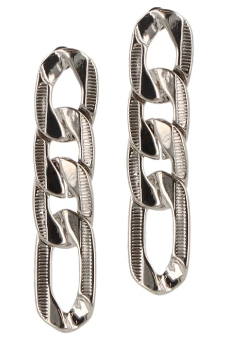 OTAZU CHAIN EARRINGS - RHODIUM by OTAZU