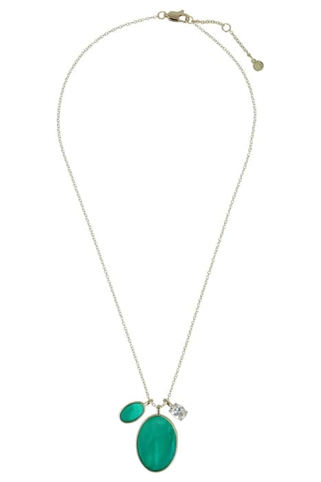 OTAZU GREEN CRYSTAL NECKLACE by OTAZU