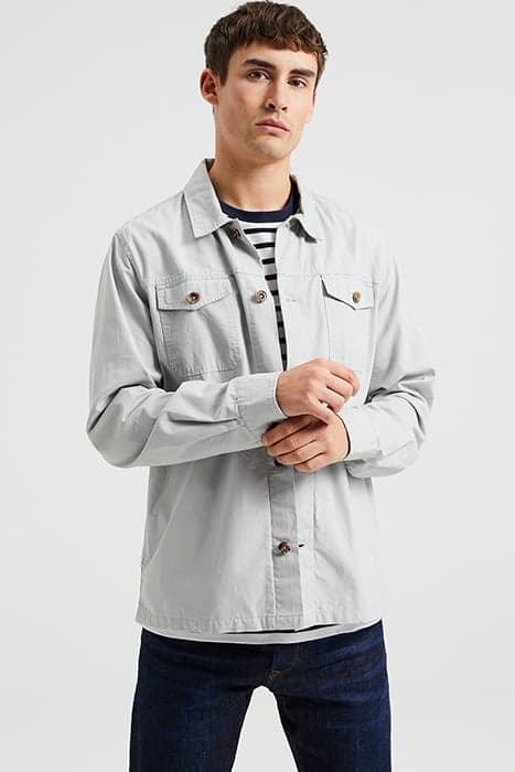 SHIRT LIGHT GREY by WE Fashion