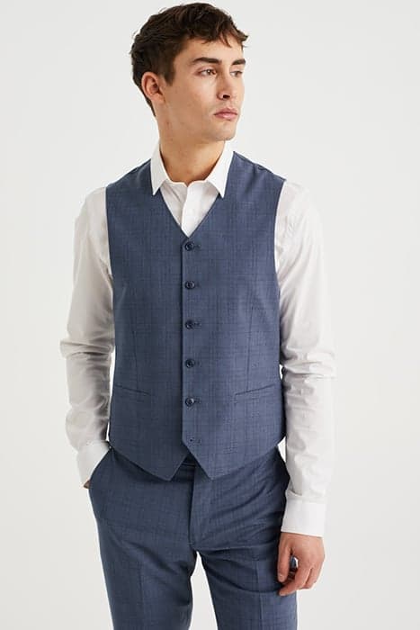 WAISTCOAT COBALT BLUE by WE Fashion