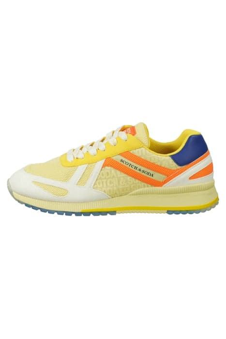 VIVEX SNEAKER YELLOW MULTI by Scotch & Soda Footwear