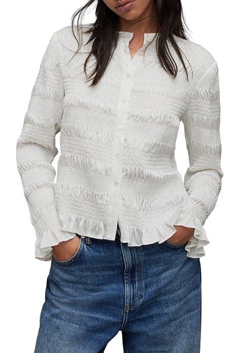 MEG SHIRT WHITE by AllSaints