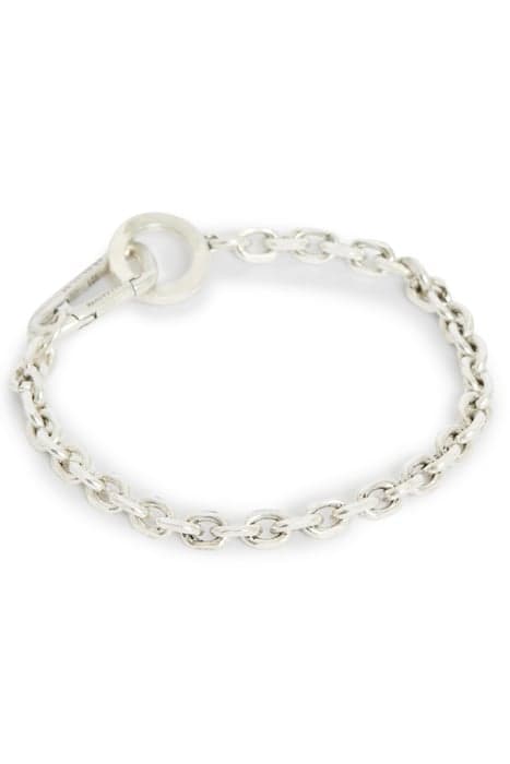 GEO CHAIN BRACELET WARM SILVER by AllSaints