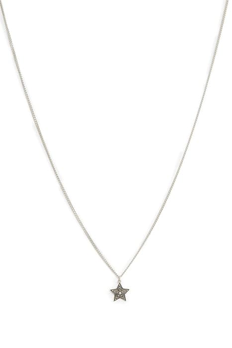 COSMO STAR NECKLACE WARM SILVER by AllSaints