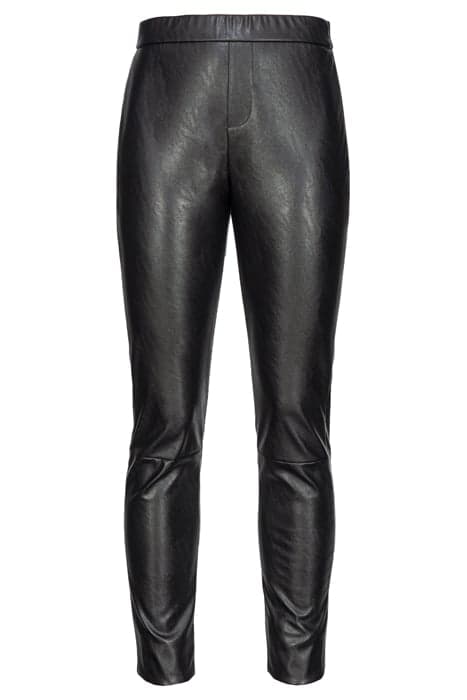 LOTTATORE LEGGINGS SIMILPELLE BLACK by PINKO