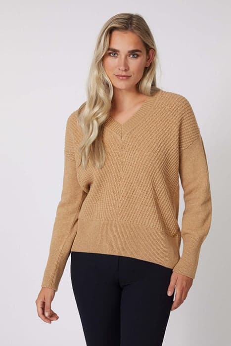 NINA PULLOVER CAMEL by Cavallaro Napoli