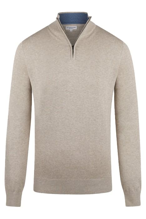 ZIP MOCK SWEATER SAND by McGregor