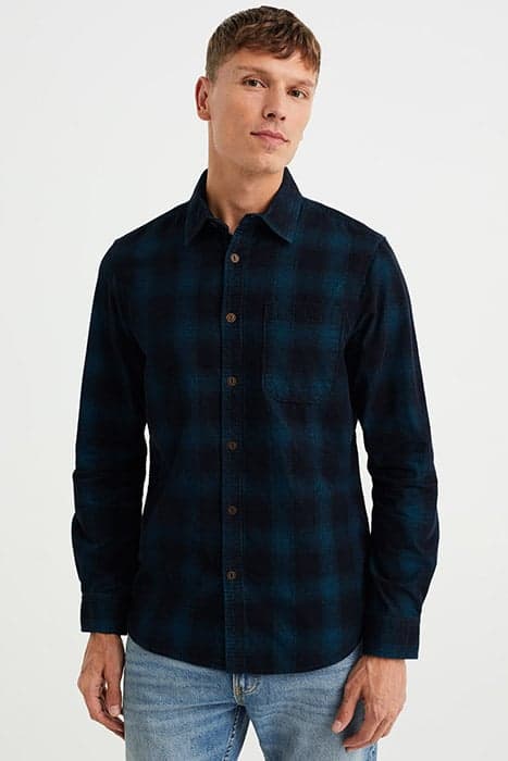 SHIRT DARK BLUE by WE Fashion