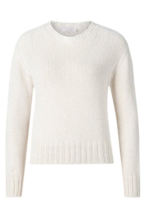 CREW NECK SEQUINS BUTTERMILK by Rich & Royal