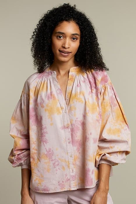 PURPLE LOOSE LONG SLEEVES SHIRT by River Woods