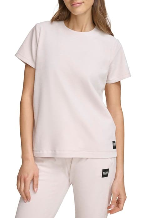 PLATINUM VELOUR CREW SAND by DKNY