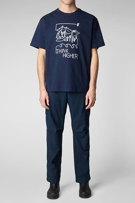 PATO  T-SHIRT  NAVY BLUE by Save The Duck