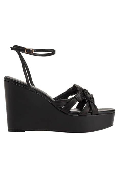 TUBEROLABIUM ZEPPA NAPPA BLACK by PINKO