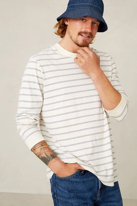 CONRI NON-DYED STRIPE by Kings Of Indigo