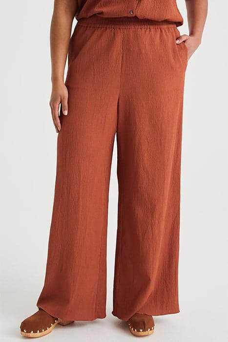 TROUSER LIGHT BROWN by WE Fashion