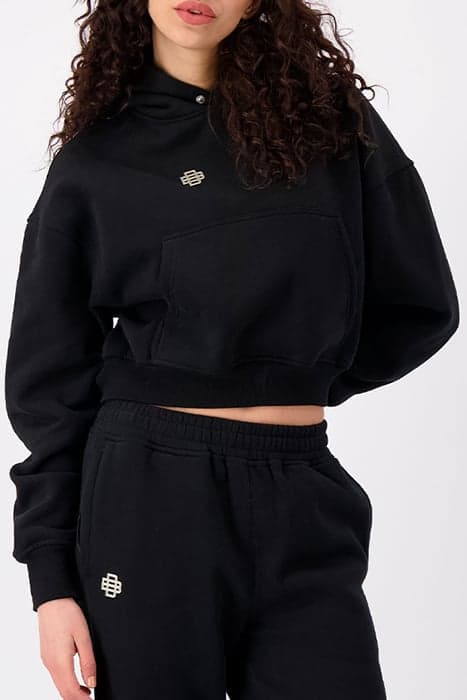 MONOGRAM HOODY BLACK by Black Bananas