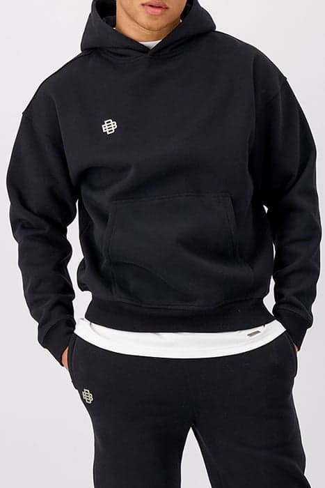 MONOGRAM HOODY BLACK by Black Bananas